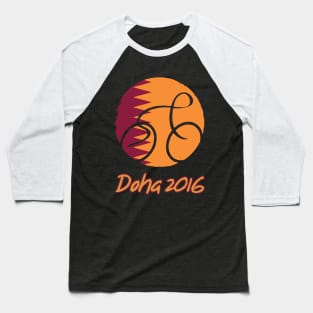 Doha Qatar Baseball T-Shirt